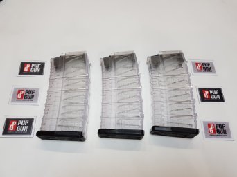 Магазин Сайга-308 прозрачный на 25 патрон Магазин Сайга-308 прозрачный на 25 патрон